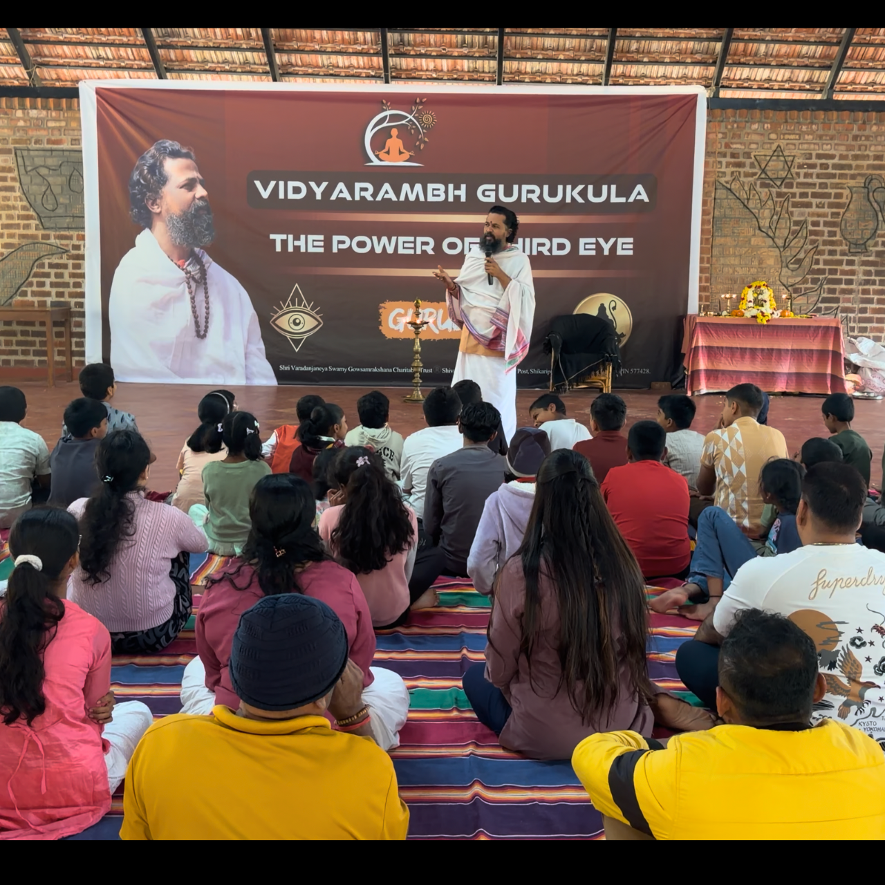 Satsang with Guruji